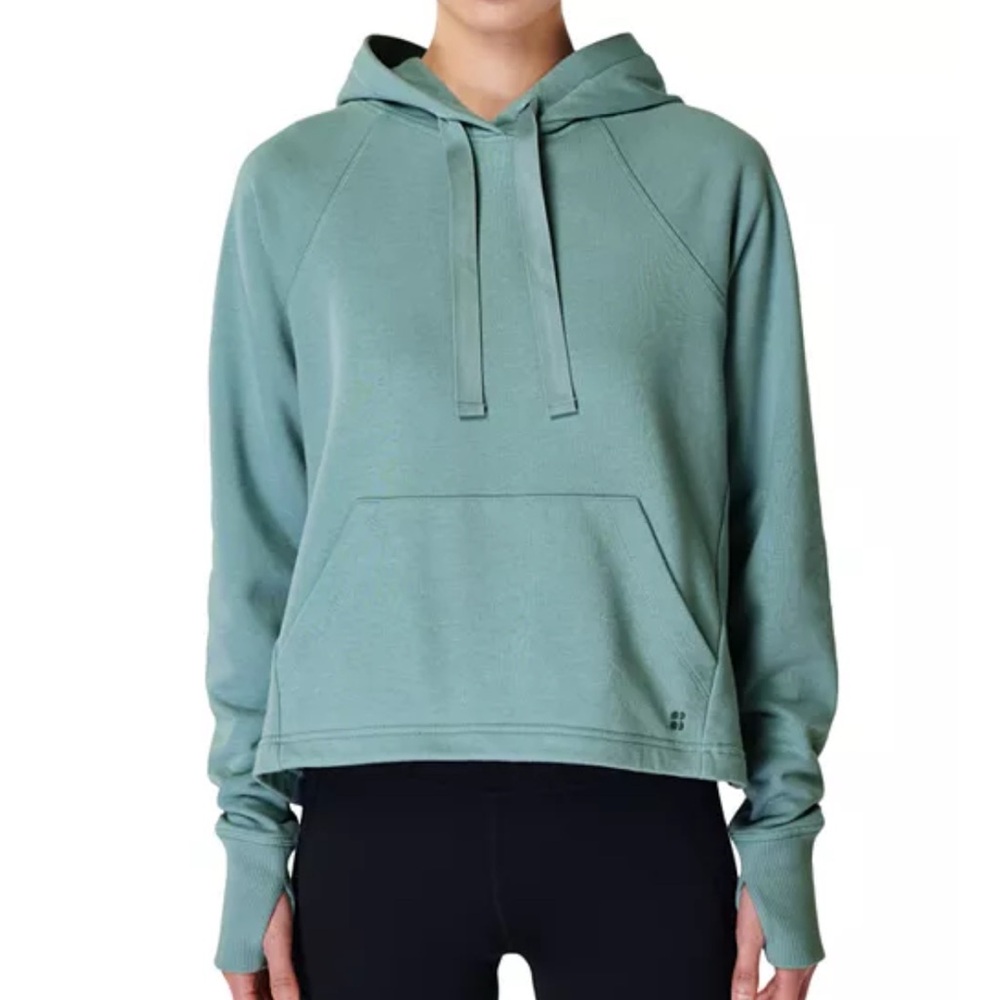 Sweaty Betty Dusty Green Hoodie
